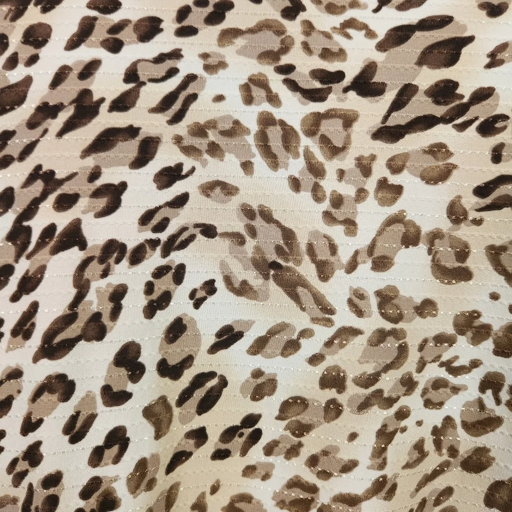 Luna Sea Trading Kimono Sleeve Robe Animal Leopard Print Beach Cover-up S/M - Picture 6 of 6